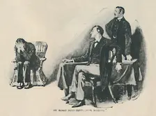He Burst Into Convulsive Sobbing 1892. Artist: Sidney E Paget