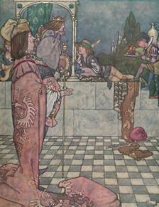 He Did Not Come to Woo Her, He Said c1930. Artist: W Heath Robinson