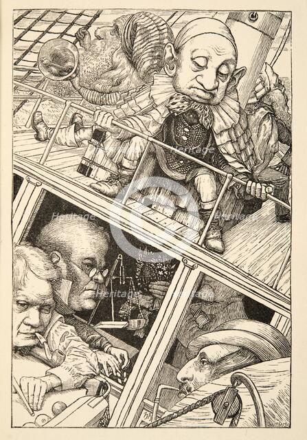 He had wholly forgotten his name' pub. 1876. Creator: Henry Holiday (1839 - 1927).