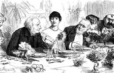 "...he hastened to assure his fair neighbour that the Empire was the best Government for France"1881 Creator: R&E Taylor