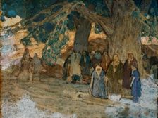 He Healed the Sick, ca. 1930. Creator: Henry Ossawa Tanner