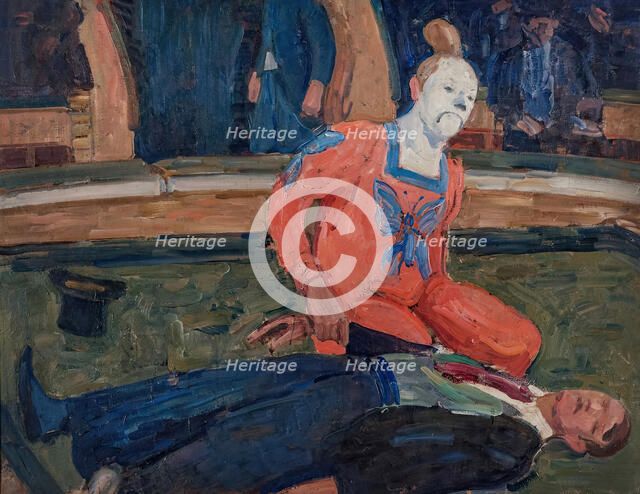 He is Dead, 1910. Creator: Gosta von Hennigs.