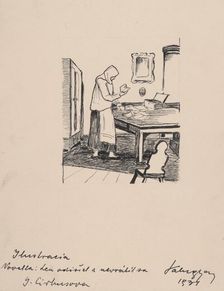 He just left, he didn't come back, 1931. Creator: Zolo Palugyay