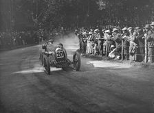 HE of RJ Sully competing in the MAC Shelsley Walsh Hillclimb, Worcestershire, 1923. Artist: Bill Brunell