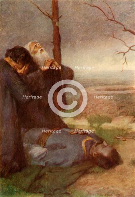 'He lamented loudly the fate of Marko', 1917. Creator: Unknown.