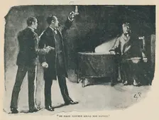 He Made Neither Sound Nor Motion 1892. Artist: Sidney E Paget