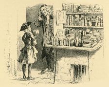 He managed to save sufficient to purchase two volumes (1907). Creator: Unknown