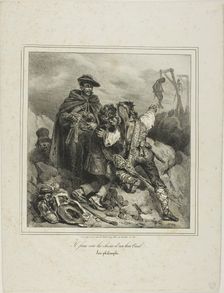 He must see things favorably!, 1828. Creator: Auguste Raffet