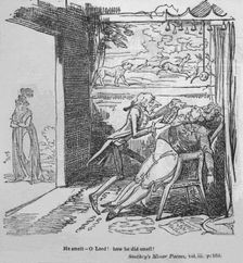 He smelt - O Lord! How he did smell! c1820. Creator: George Cruikshank