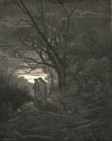 He, soon as he saw that I was weeping c1890. Creator: Gustave Doré