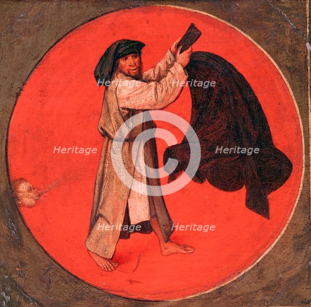 He Shakes out his coat according to the wind', c1558-1560. Artist: Pieter Bruegel the Elder