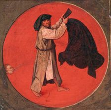 He Shakes out his coat according to the wind c1558-1560. Artist: Pieter Bruegel the Elder