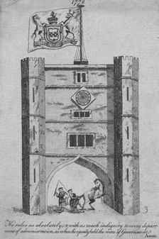 He rules as absolutely & with as much indignity to every department of administration, as when he o