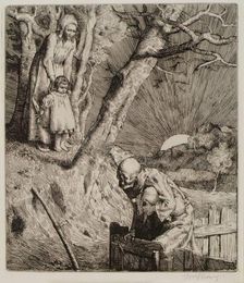 He Was Imprisoned, 1888. Creator: William Strang