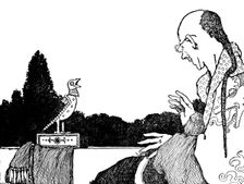 He Was Quite As Successful as the Real Nightingale c1930. Artist: W Heath Robinson