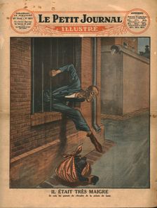 He was very thin, 1930. Creator: Unknown