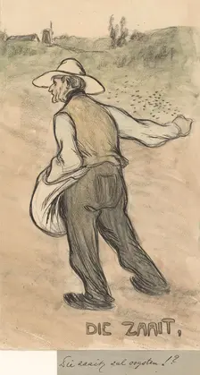 He who sows, shall reap , 1875-1900. Creator: Jan de Waardt