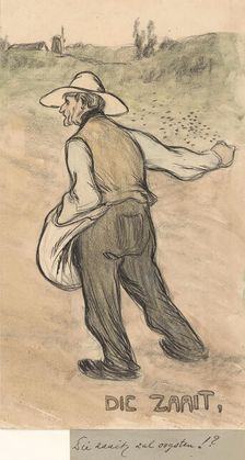 He who sows, shall reap , 1875-1900. Creator: Jan de Waardt