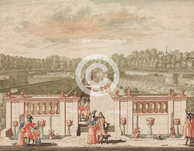 Het Groote Doolhof', in: Tooneel Der Voornaamste Nederlands Huizen, En Lust Hoven, Naar T ..., n.d.. Creator: Lorenz Scherm.