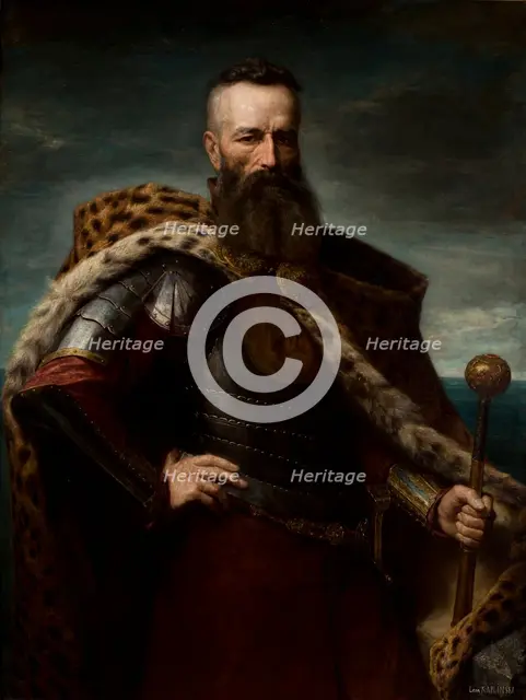 Hetman Stefan Czarniecki, 1863. Creator: Leon Kaplinski.