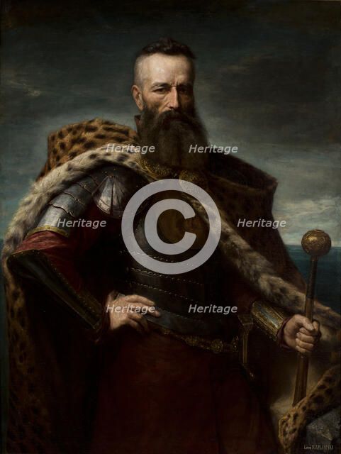 Hetman Stefan Czarniecki, 1863. Creator: Leon Kaplinski.
