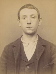 Hettich (ou Hettig). Eugène. 17 ans, né le 6/1/77 à Paris XXe. Cocher. Anarchiste. 16/3/94., 1894. Creator: Alphonse Bertillon