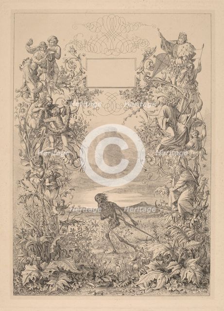 Heute Roth, Morgen Tod (Today Red, Tomorrow Dead), 1839. Creator: Eugen Napoleon Neureuther.