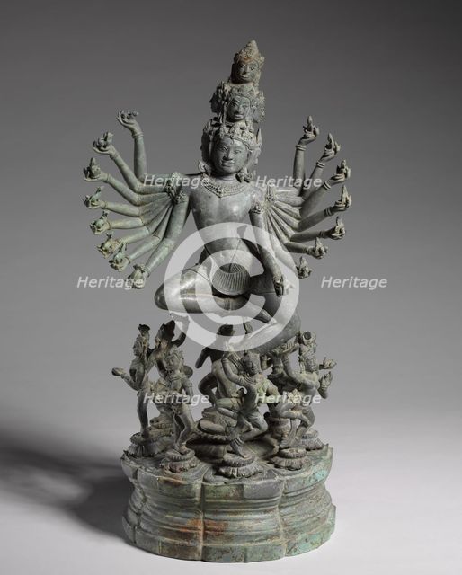 Hevajra, c. 1200. Creator: Unknown.