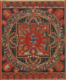 Hevajra Mandala, 15th century. Creator: Unknown