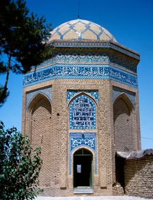Hexagonal mausoleum of Emamzadeh Jafar, Isfahan, Iran, 2000. Creator: Unknown