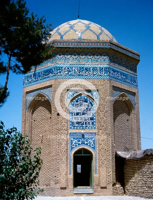 Hexagonal mausoleum of Emamzadeh Jafar, Isfahan, Iran, 2000. Creator: Unknown.