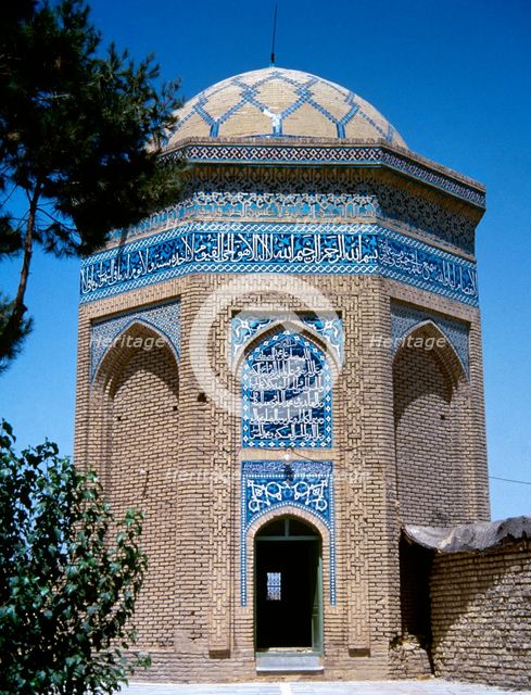 Hexagonal mausoleum of Emamzadeh Jafar, Isfahan, Iran, 2000. Creator: Unknown.