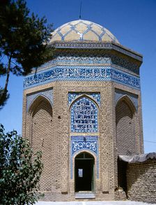 Hexagonal mausoleum of Emamzadeh Jafar, Isfahan, Iran, 2000. Creator: Unknown