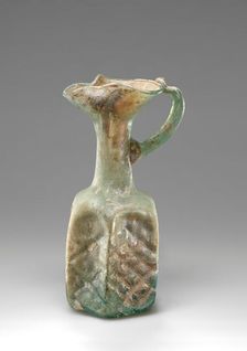 Hexagonal oinochoe, 6th century. Creator: Unknown