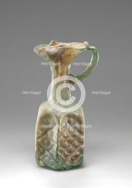 Hexagonal oinochoe, 6th century. Creator: Unknown.