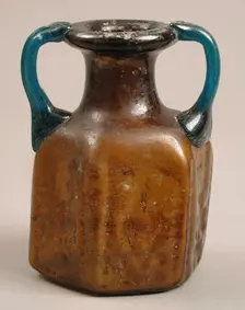 Hexagonal Jug with Handles, Byzantine, 6th-mid-7th century. Creator: Unknown