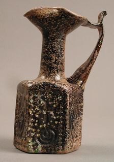 Hexagonal Jug, Byzantine, 500-650. Creator: Unknown