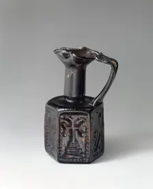 Hexagonal Jug, Byzantine, 6th-mid-7th century. Creator: Unknown