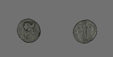 Hexas (Coin) Depicting the God Apollo, late 3rd-2nd century BCE. Creator: Unknown