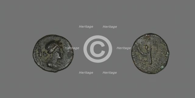 Hexas (Coin) Depicting the Goddess Demeter, after 241 BCE. Creator: Unknown.