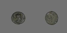 Hexas (Coin) Depicting the Goddess Demeter, after 241 BCE. Creator: Unknown
