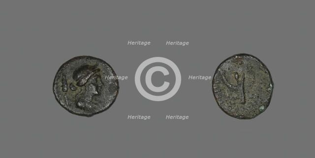 Hexas (Coin) Depicting the Goddess Demeter, after 241 BCE. Creator: Unknown.