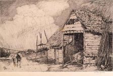 Hey! Ho! The Wind and the Rain, 1908. Creator: Martin Hardie