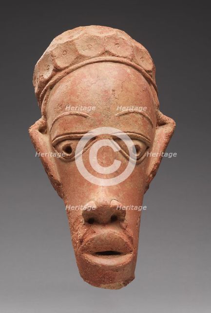 Head, 600 BC-AD 250. Creator: Unknown.