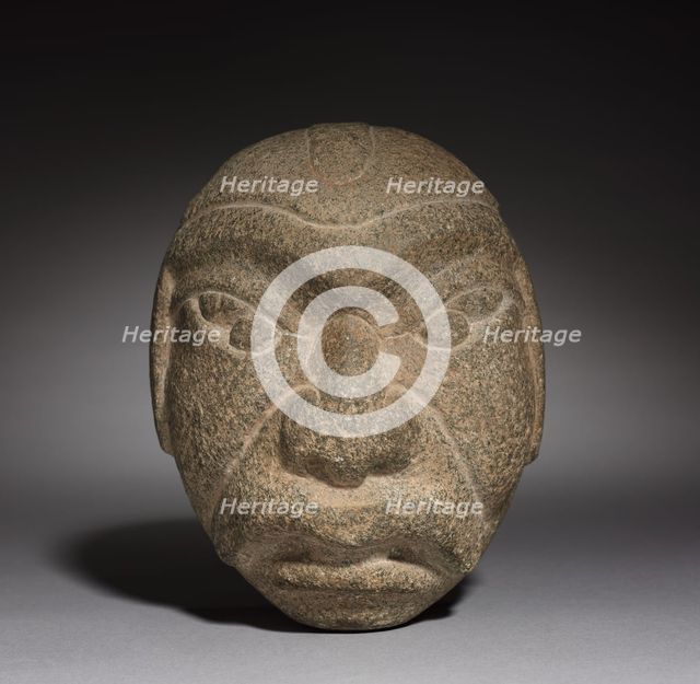 Head, 1200-300 BC. Creator: Unknown.