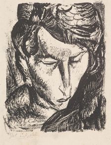 Head, 1923. Creator: Leo Gestel