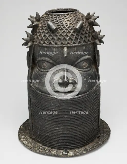Head (Uhunmwun Elao), Nigeria, 18th/early 19th century. Creator: Unknown.