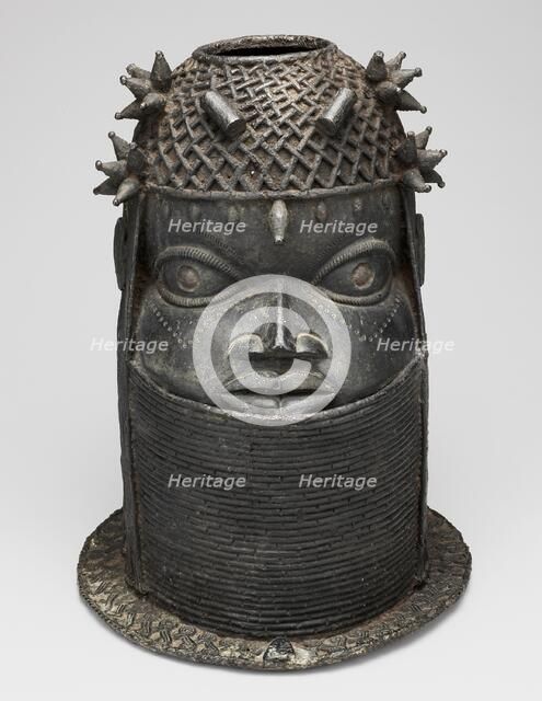 Head (Uhunmwun Elao), Nigeria, 18th/early 19th century. Creator: Unknown.