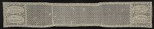 Head Veil, late 1800s. Creator: Unknown