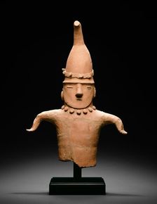 Head and Torso of a Dancing Figure, 5th-7th century. Creator: Unknown